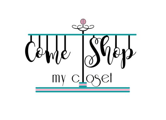 Come Shop My Closet Logo Design